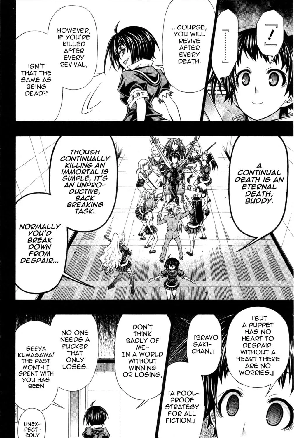 Read Medaka Box chapter 192.5 image 38 on Lezhin