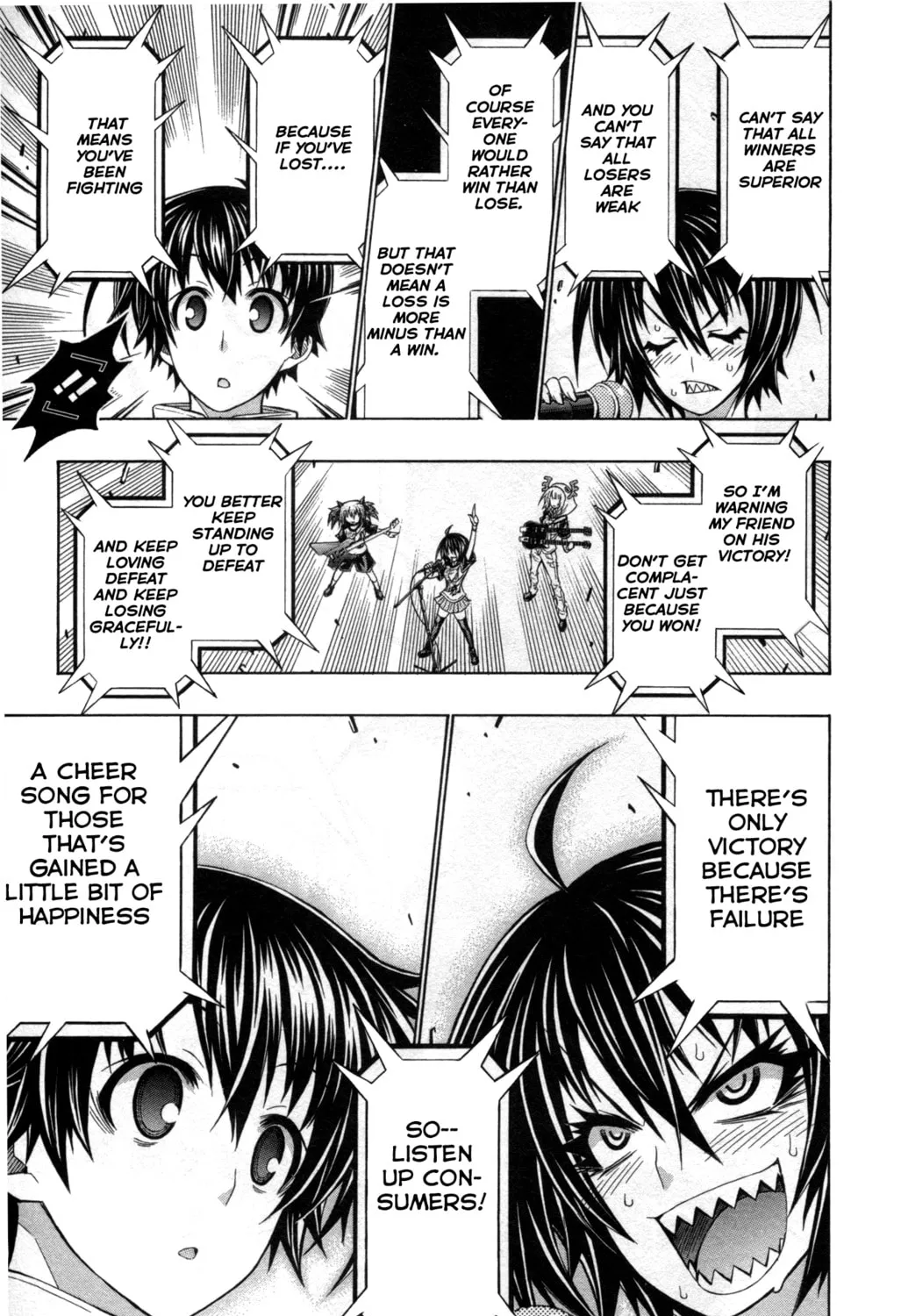 Read Medaka Box chapter 192.5 image 74 on Lezhin