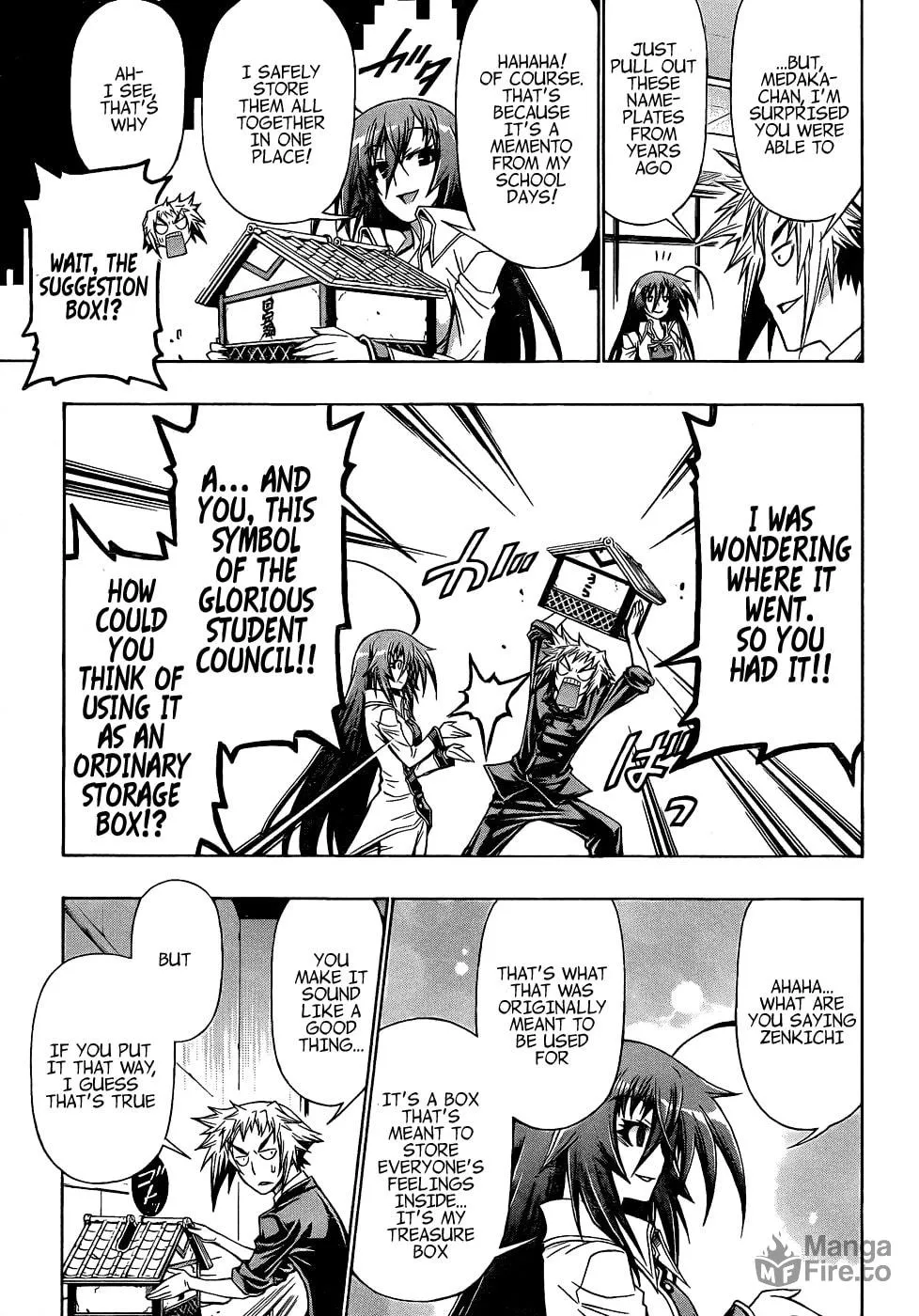 Read Medaka Box chapter 192 image 11 on Lezhin