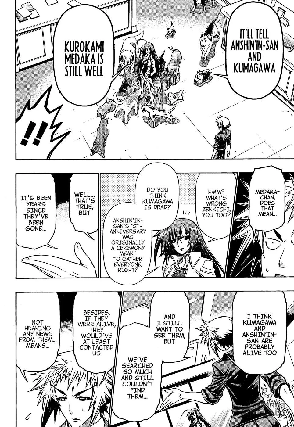Read Medaka Box chapter 192 image 8 on Lezhin