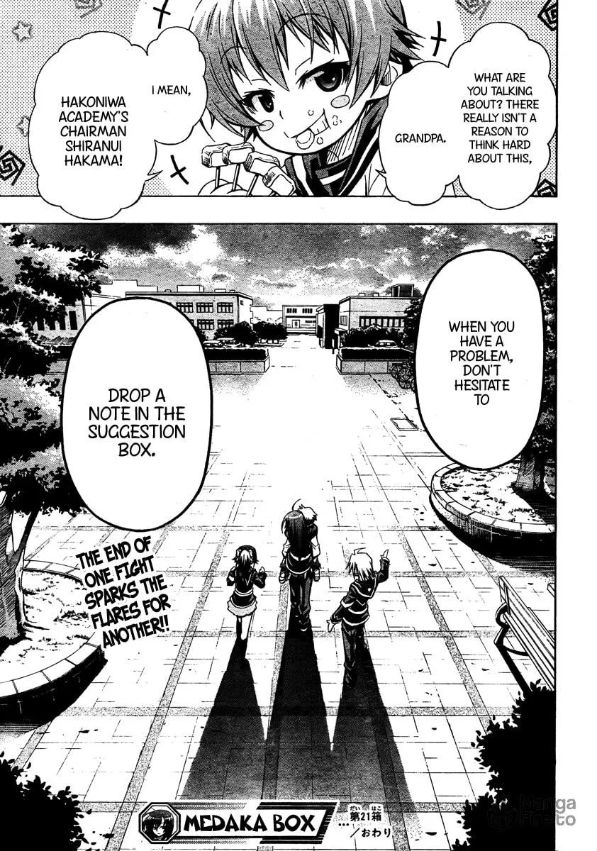 Read Medaka Box chapter 21 image 17 on Lezhin