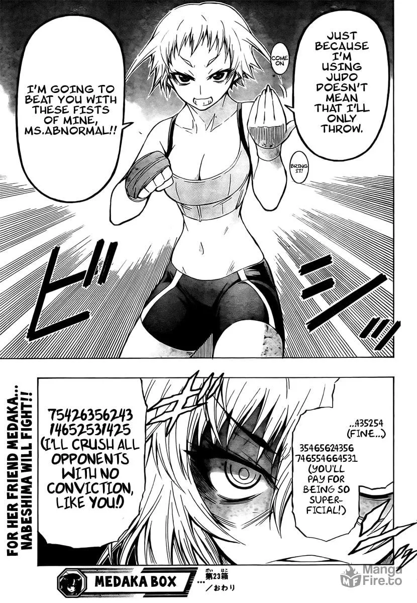 Read Medaka Box chapter 23 image 17 on Lezhin