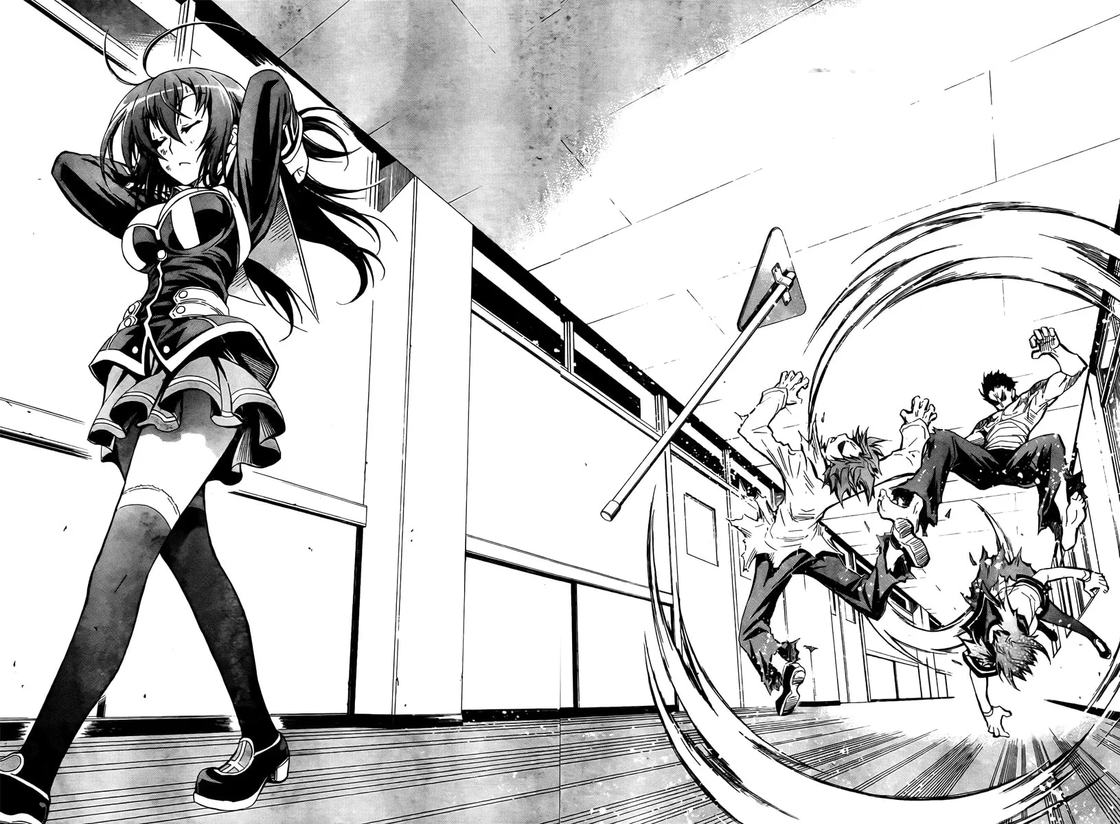 Read Medaka Box chapter 24 image 13 on Lezhin