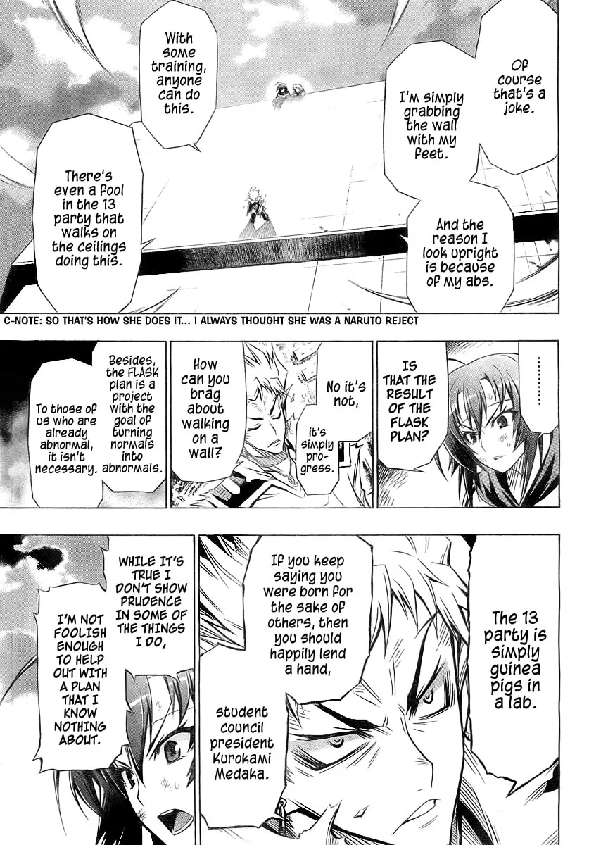 Read Medaka Box chapter 27 image 12 on Lezhin
