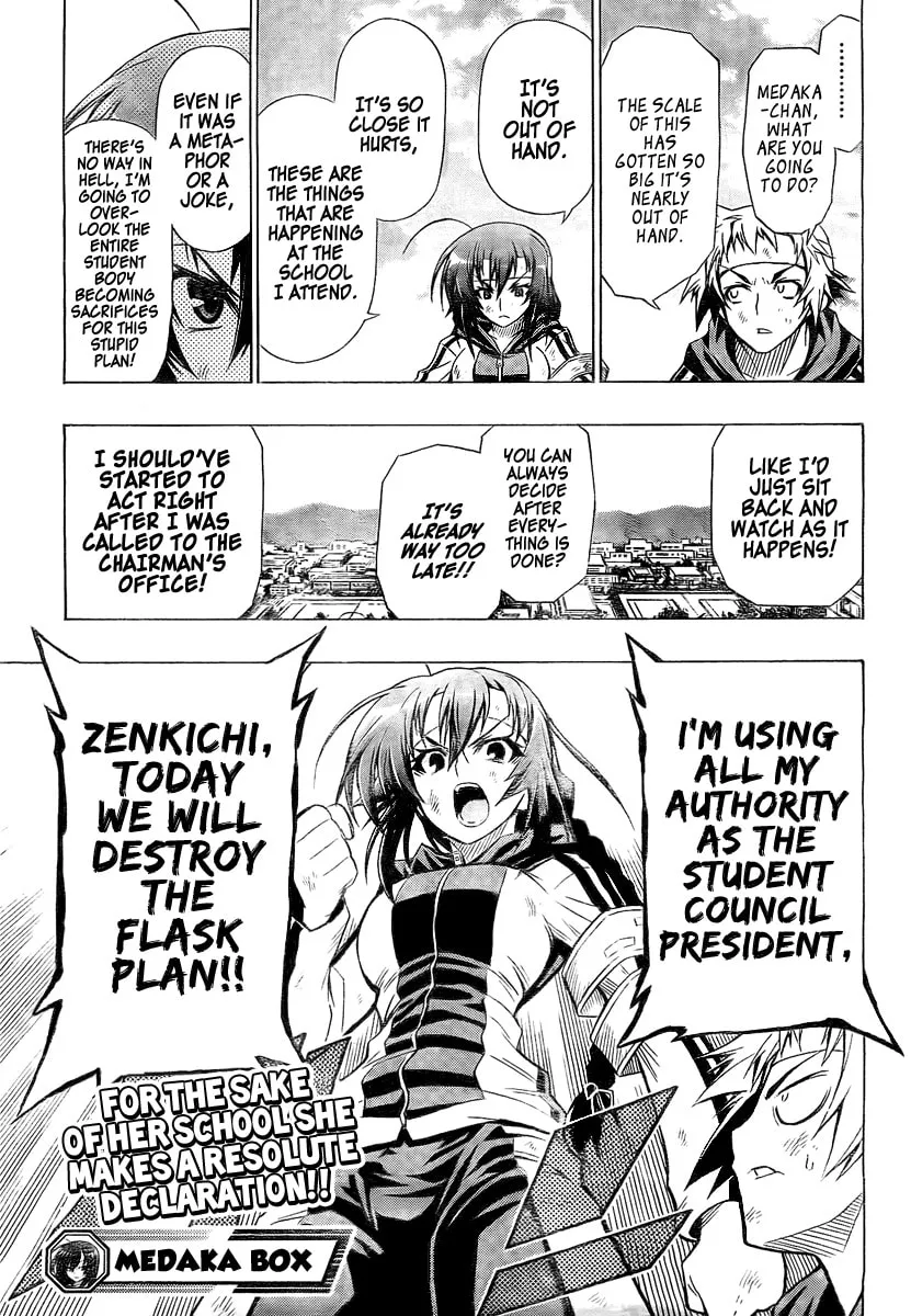 Read Medaka Box chapter 27 image 18 on Lezhin