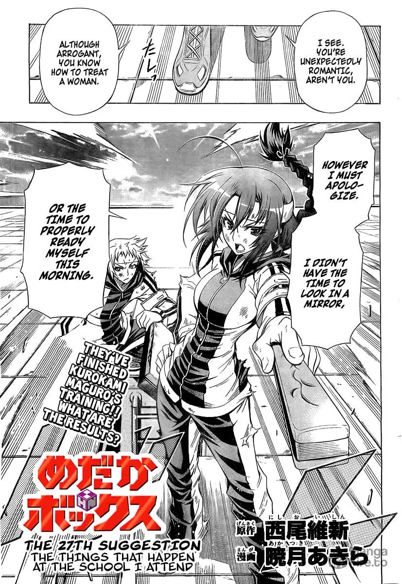 Read Medaka Box chapter 27 image 2 on Lezhin