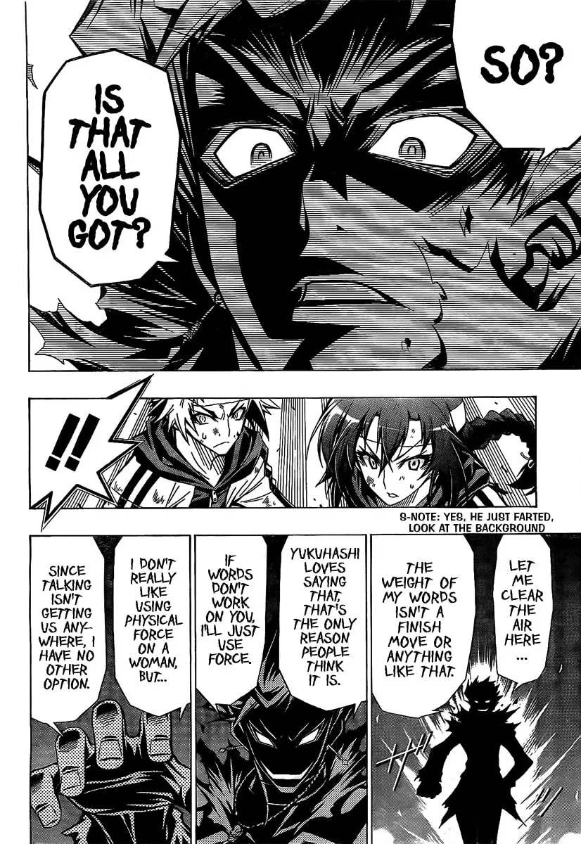 Read Medaka Box chapter 27 image 7 on Lezhin