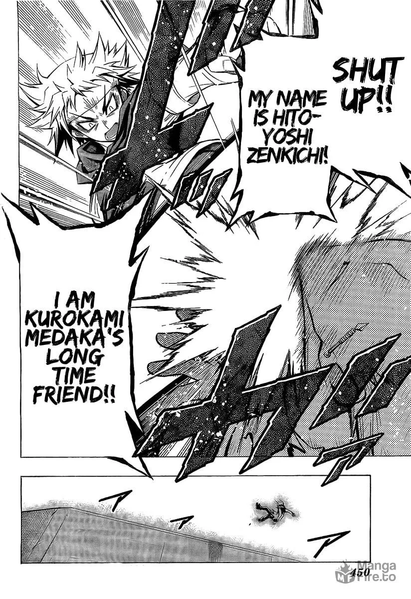 Read Medaka Box chapter 27 image 9 on Lezhin