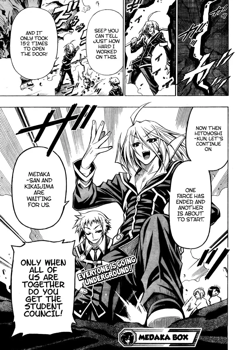 Read Medaka Box chapter 28 image 18 on Lezhin