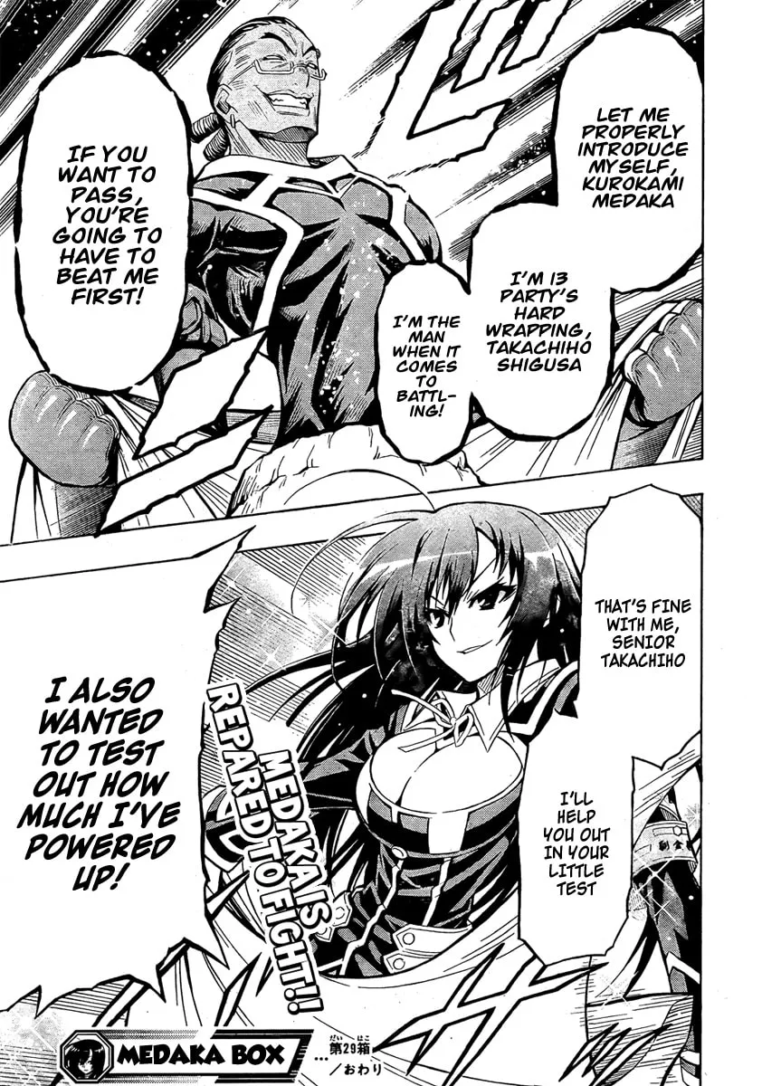 Read Medaka Box chapter 29 image 18 on Lezhin