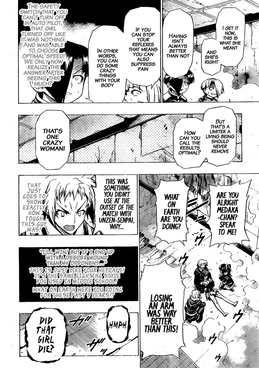 Read Medaka Box chapter 31 image 16 on Lezhin