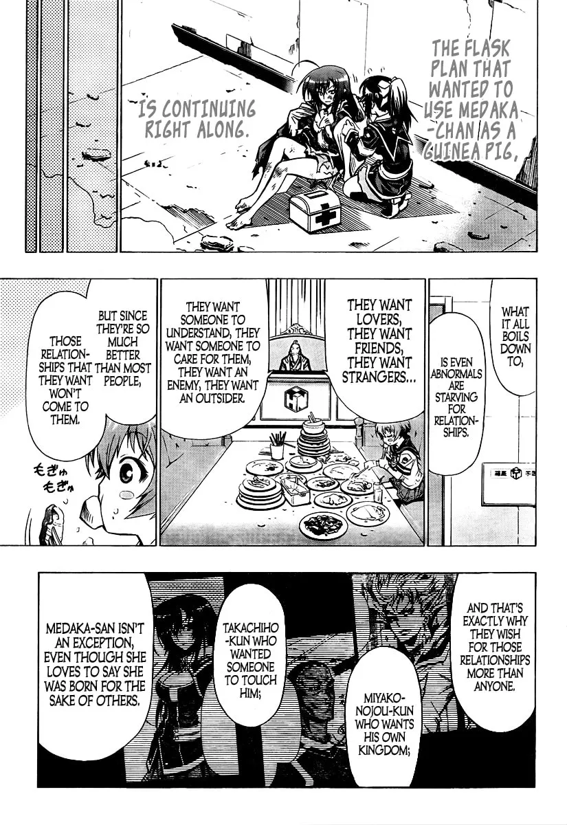 Read Medaka Box chapter 32 image 15 on Lezhin
