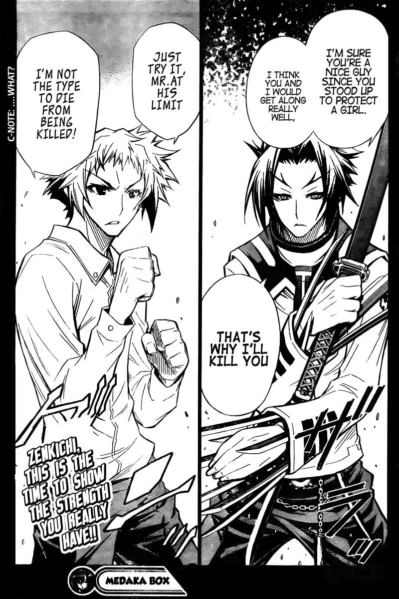 Read Medaka Box chapter 33 image 17 on Lezhin