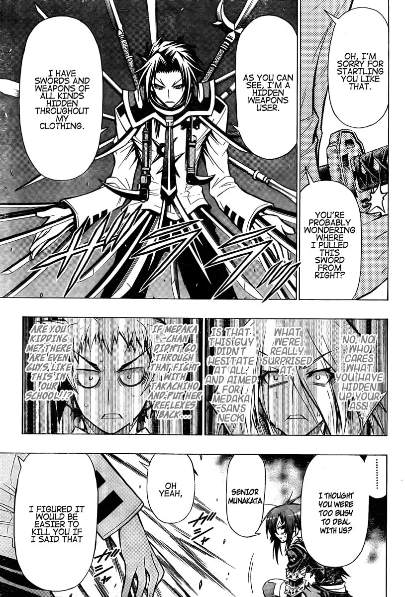 Read Medaka Box chapter 33 image 7 on Lezhin