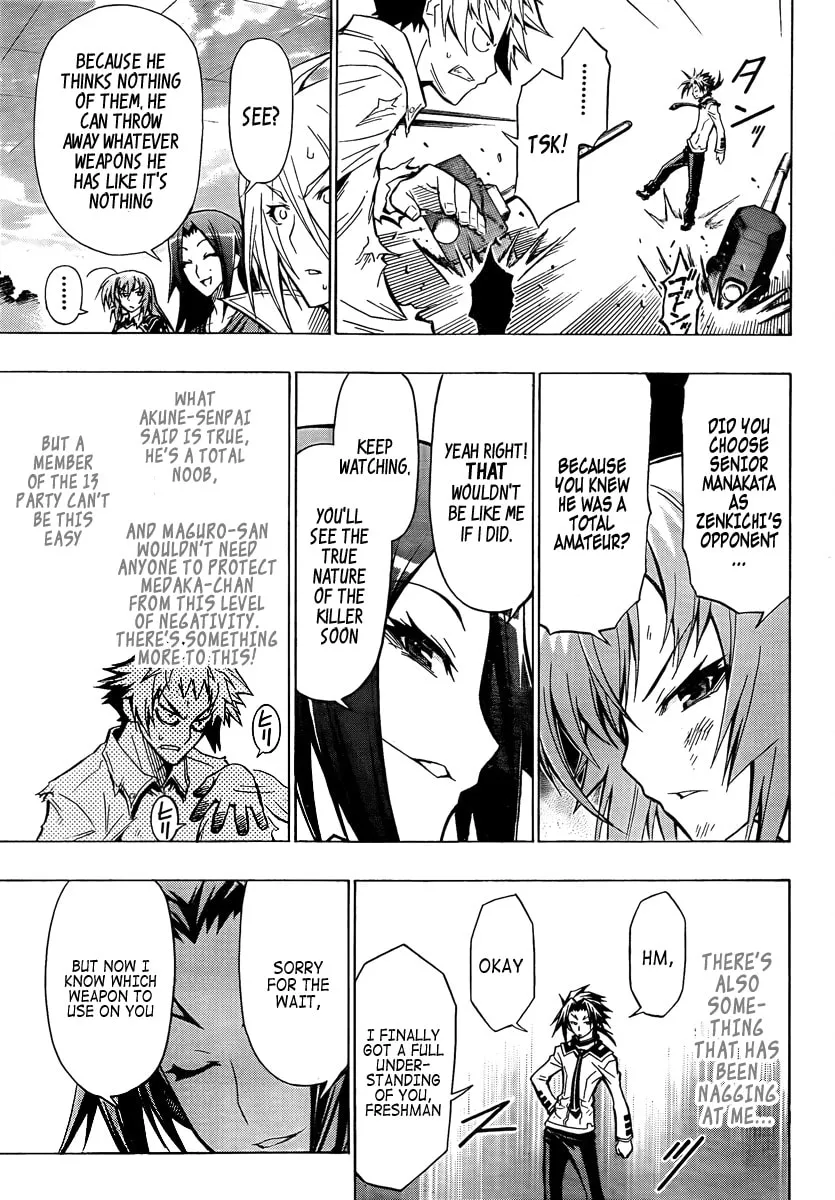 Read Medaka Box chapter 34 image 12 on Lezhin