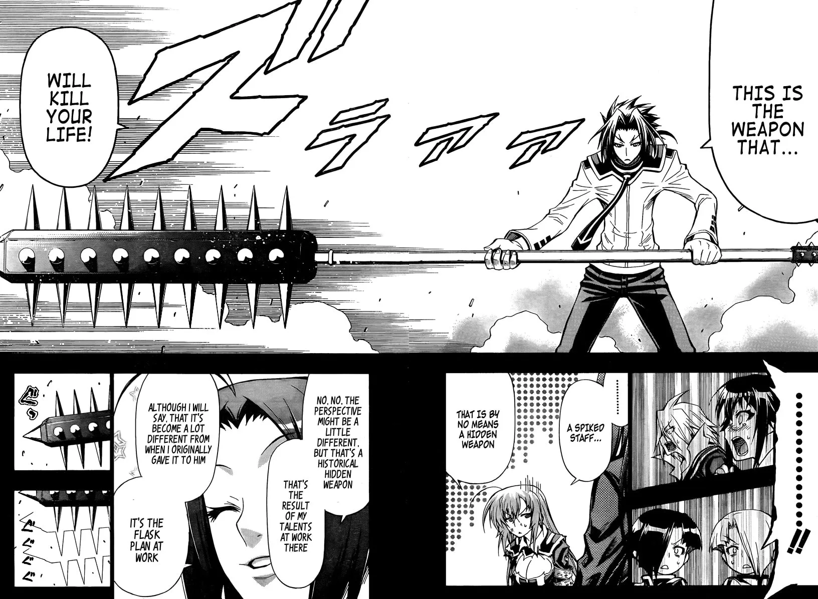 Read Medaka Box chapter 34 image 13 on Lezhin