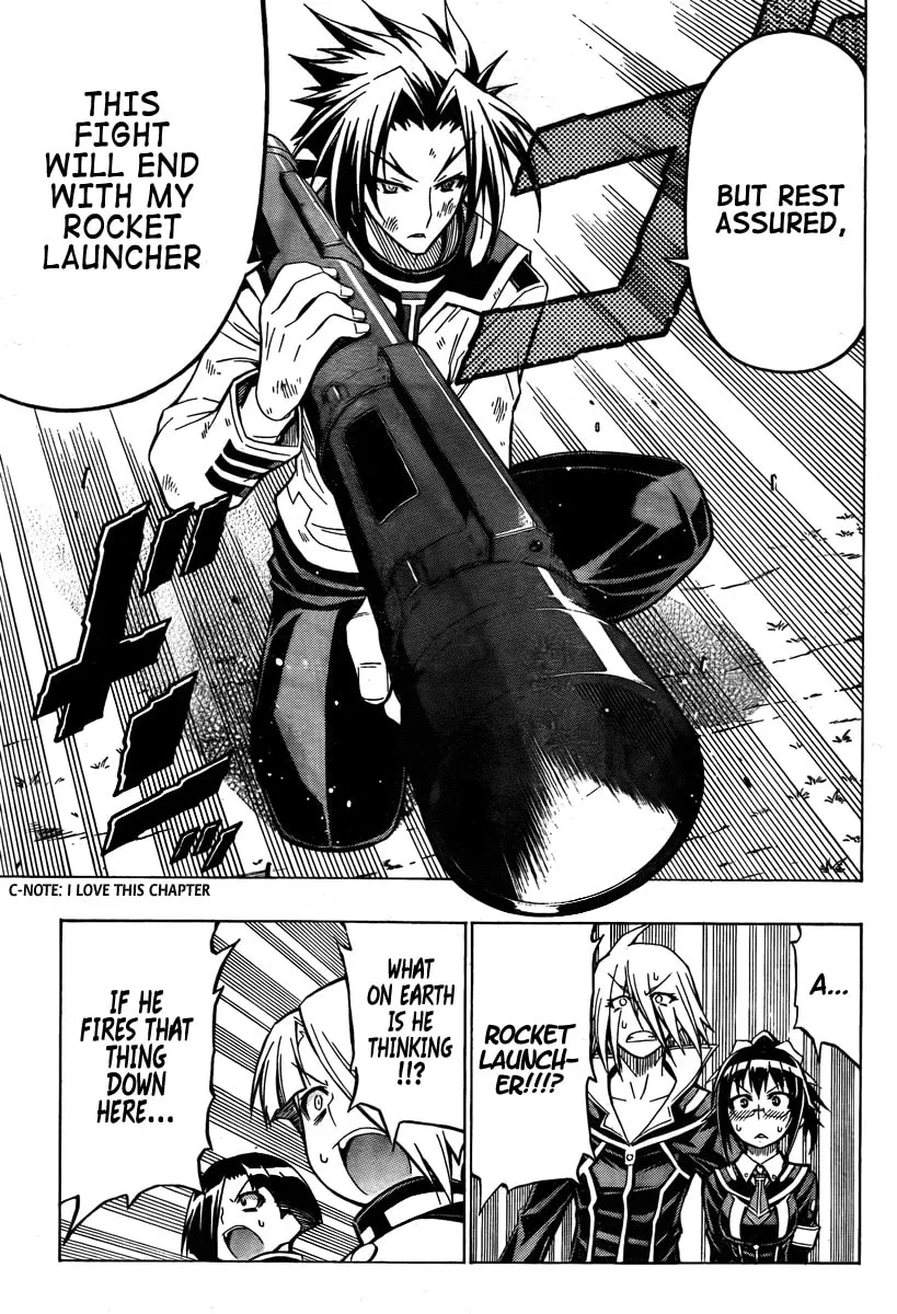 Read Medaka Box chapter 35 image 12 on Lezhin