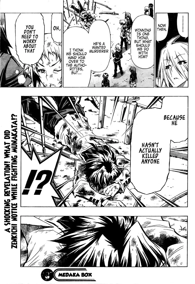 Read Medaka Box chapter 36 image 18 on Lezhin