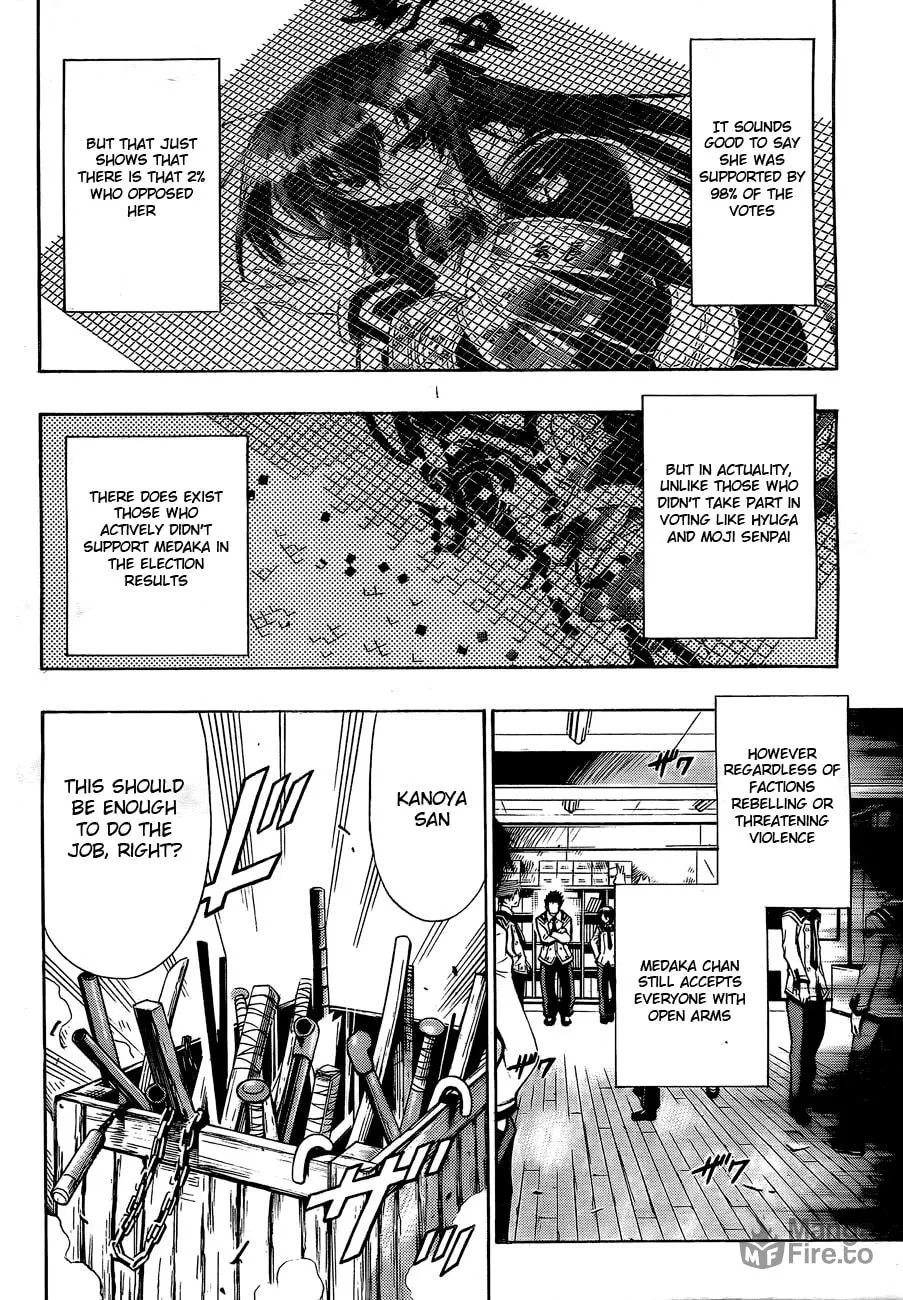 Read Medaka Box chapter 4 image 11 on Lezhin