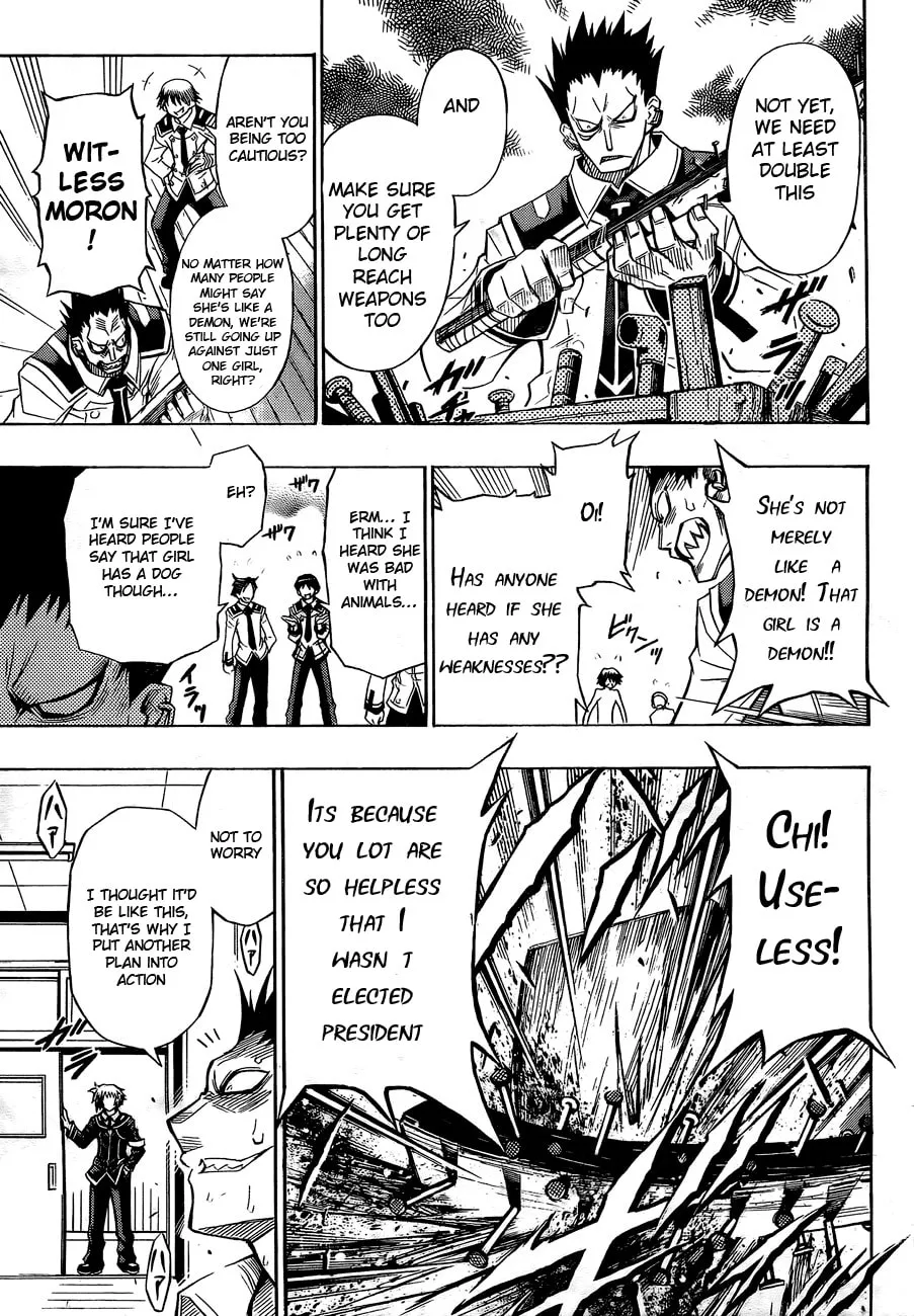 Read Medaka Box chapter 4 image 12 on Lezhin