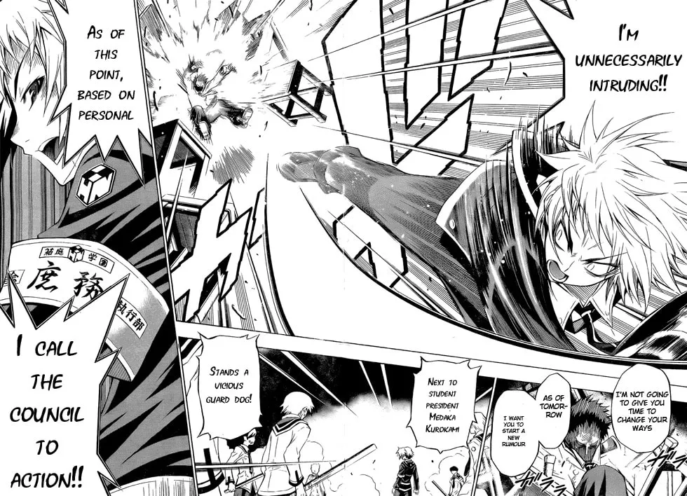 Read Medaka Box chapter 4 image 15 on Lezhin