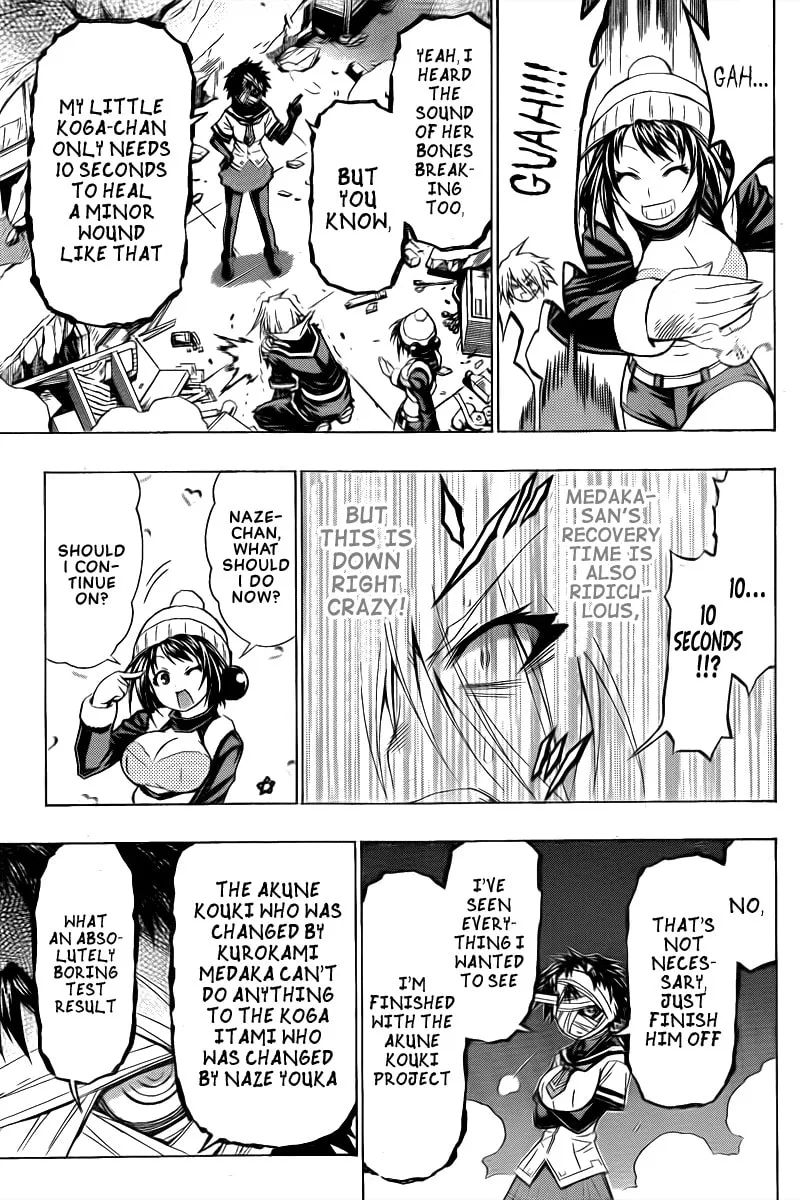 Read Medaka Box chapter 40 image 13 on Lezhin