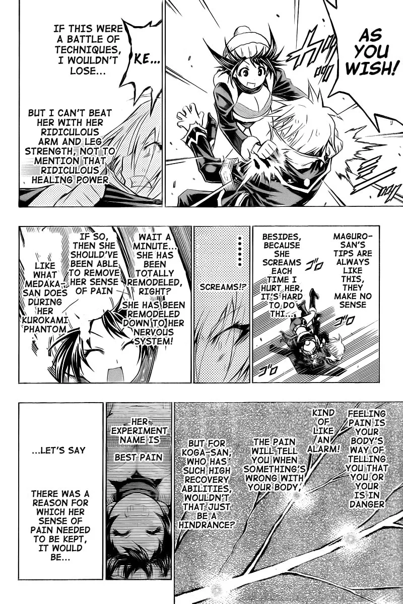 Read Medaka Box chapter 41 image 13 on Lezhin
