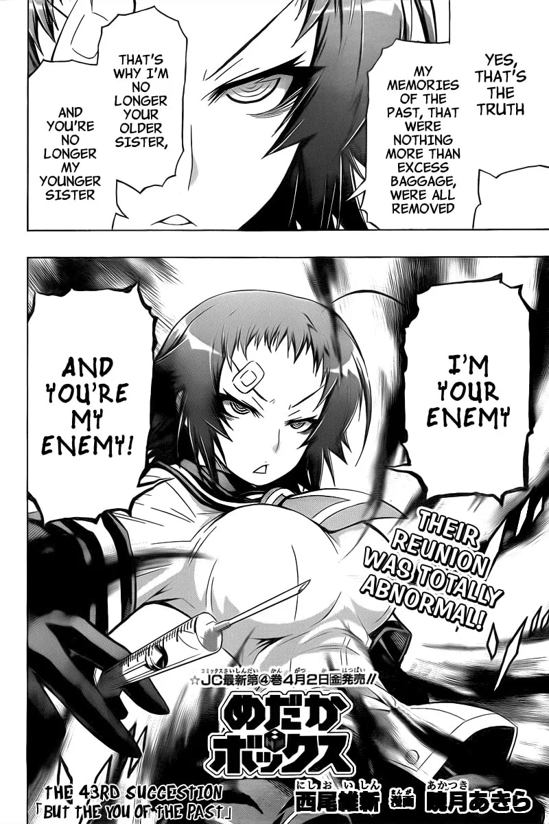 Read Medaka Box chapter 43 image 1 on Lezhin