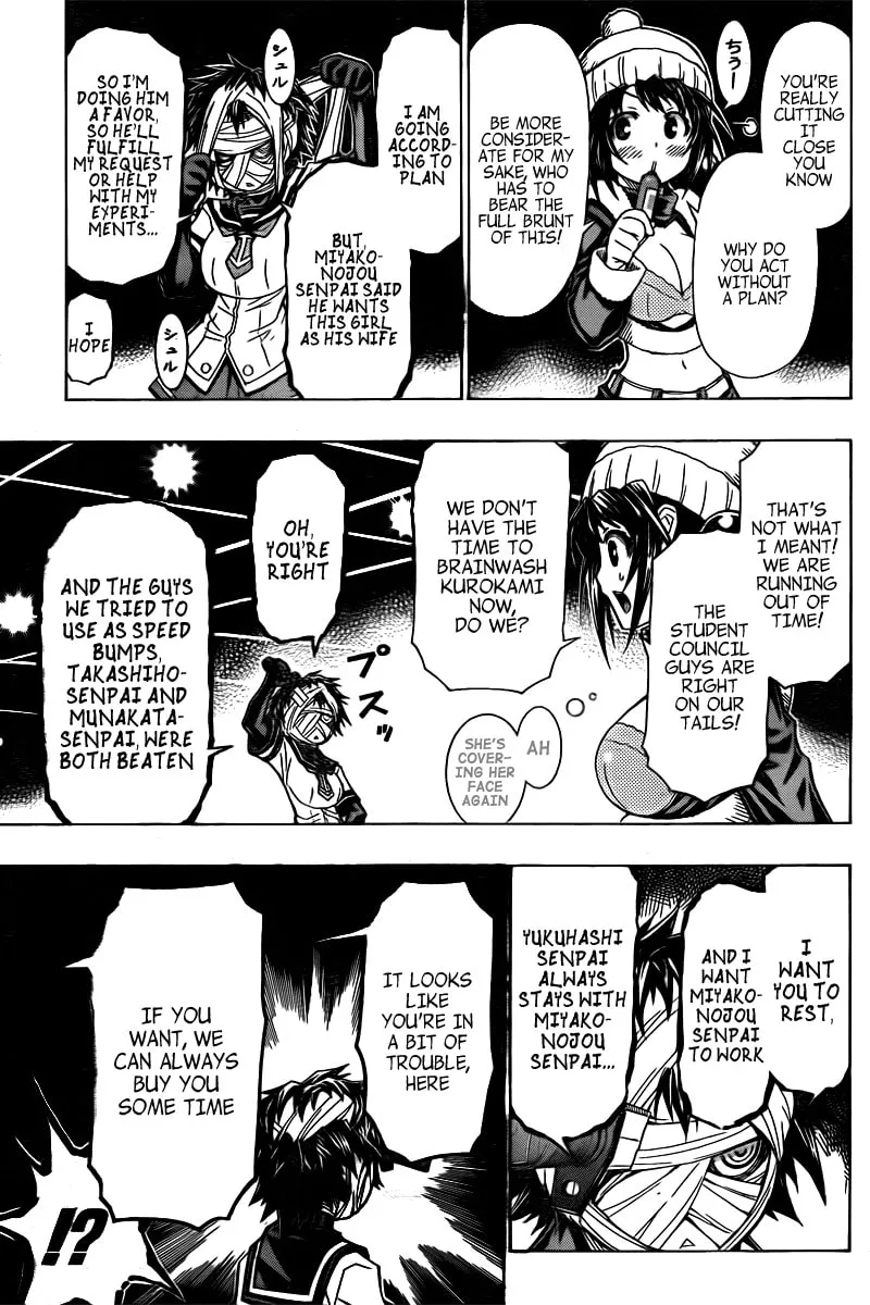 Read Medaka Box chapter 44 image 12 on Lezhin