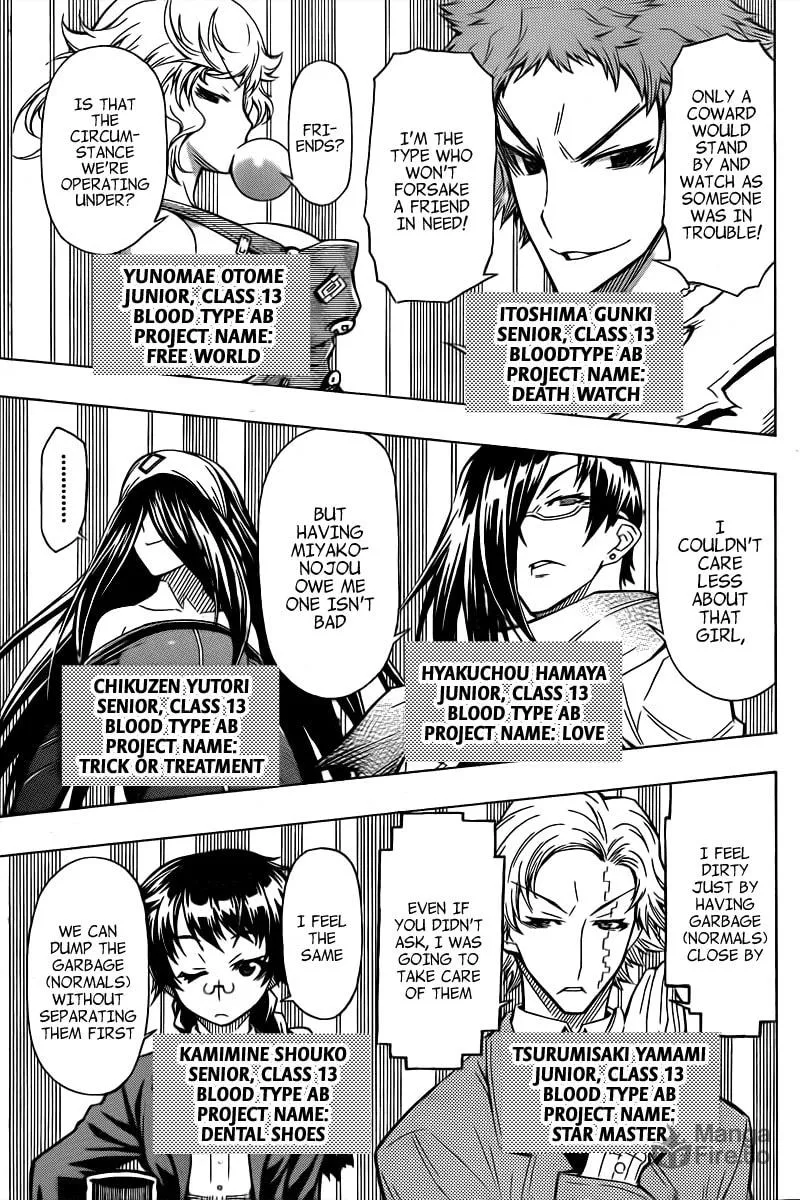 Read Medaka Box chapter 44 image 14 on Lezhin