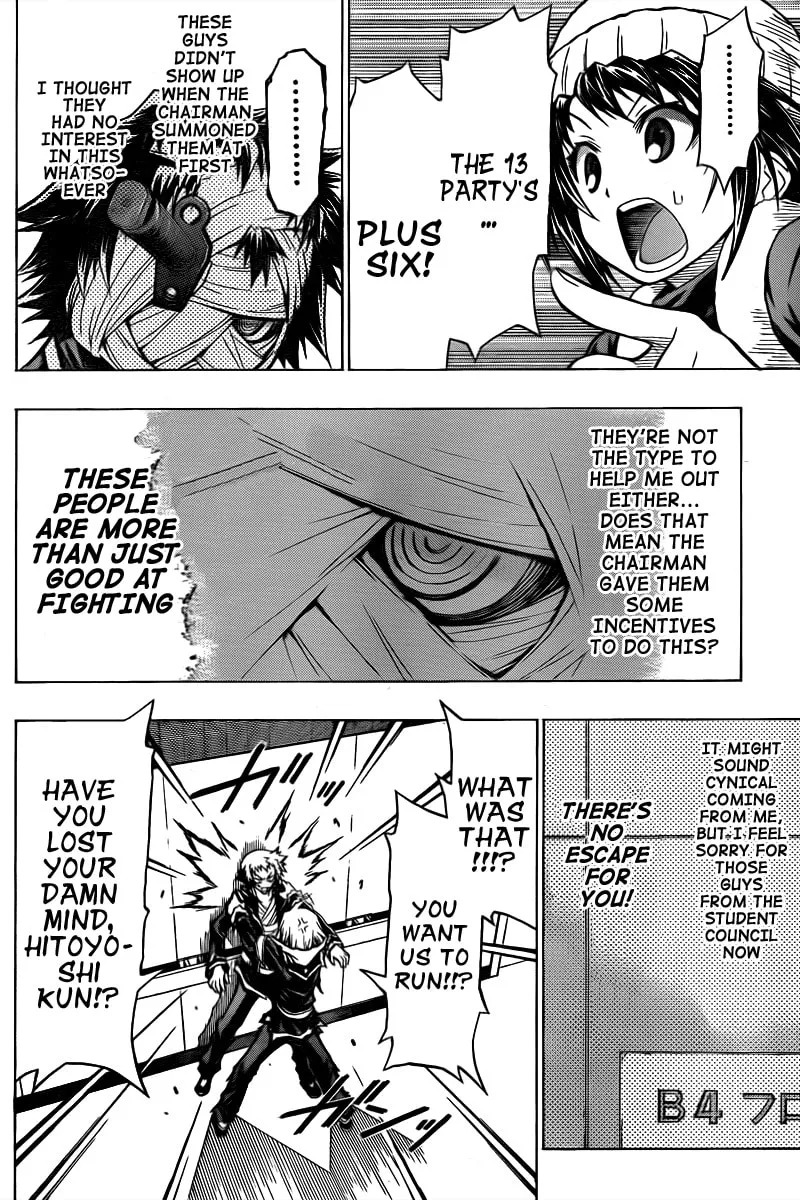 Read Medaka Box chapter 44 image 15 on Lezhin