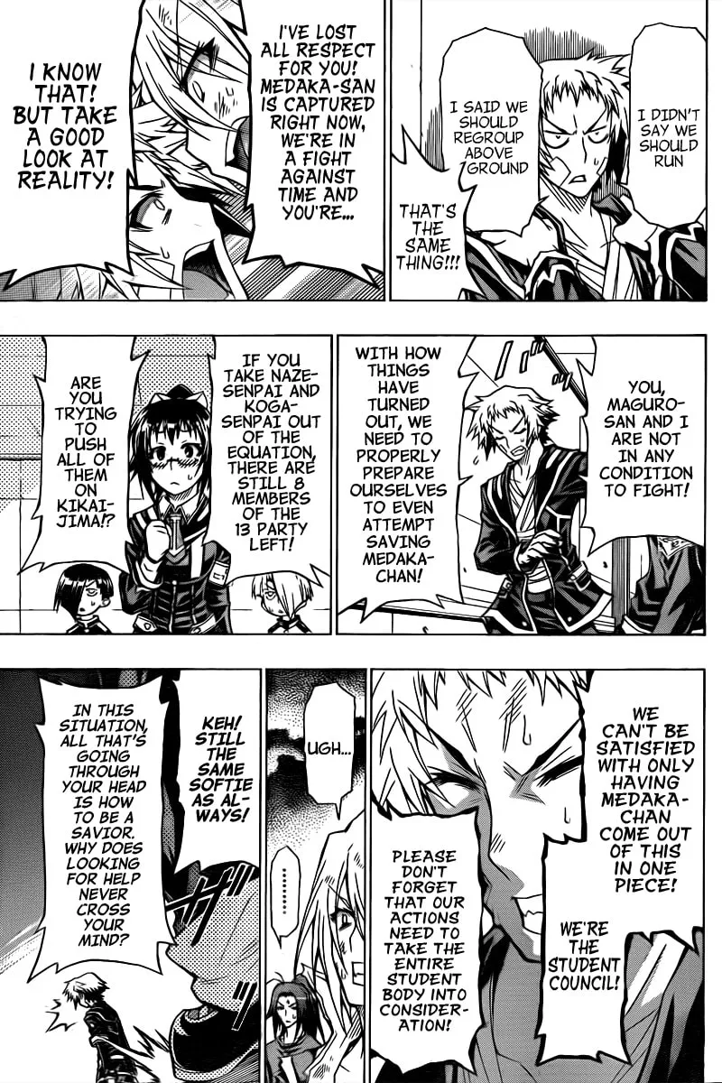 Read Medaka Box chapter 44 image 16 on Lezhin