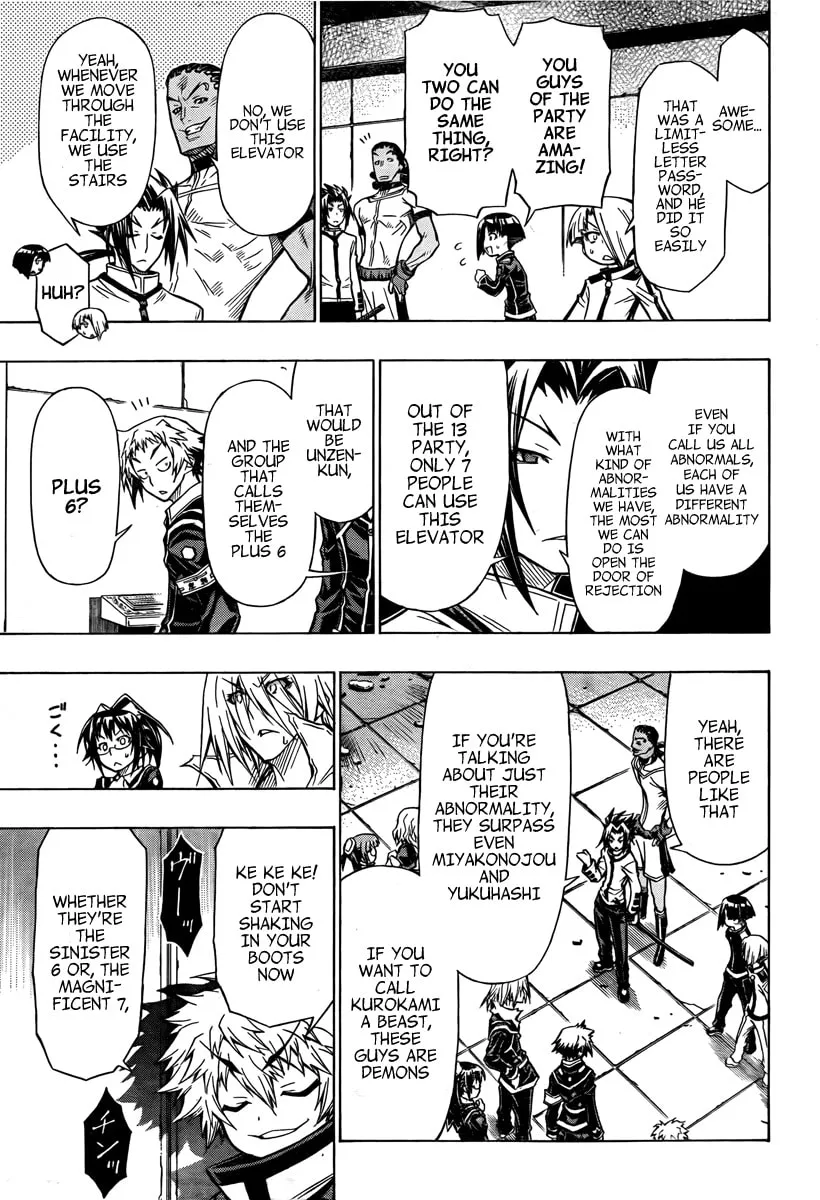 Read Medaka Box chapter 45 image 12 on Lezhin