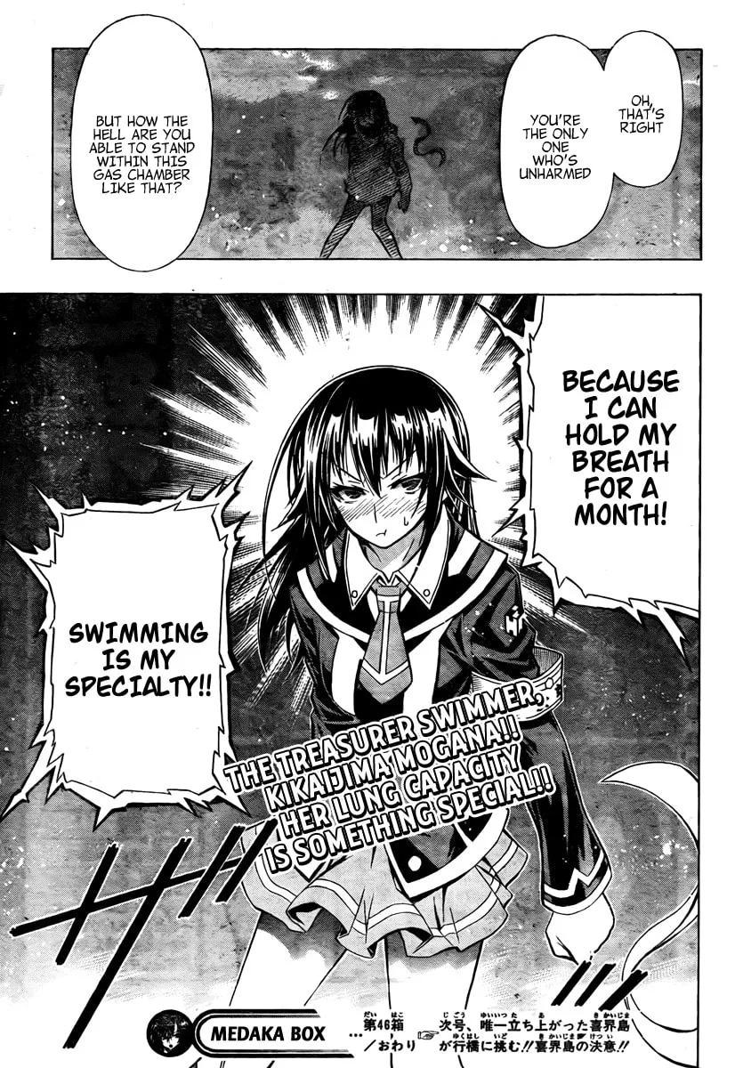 Read Medaka Box chapter 46 image 18 on Lezhin