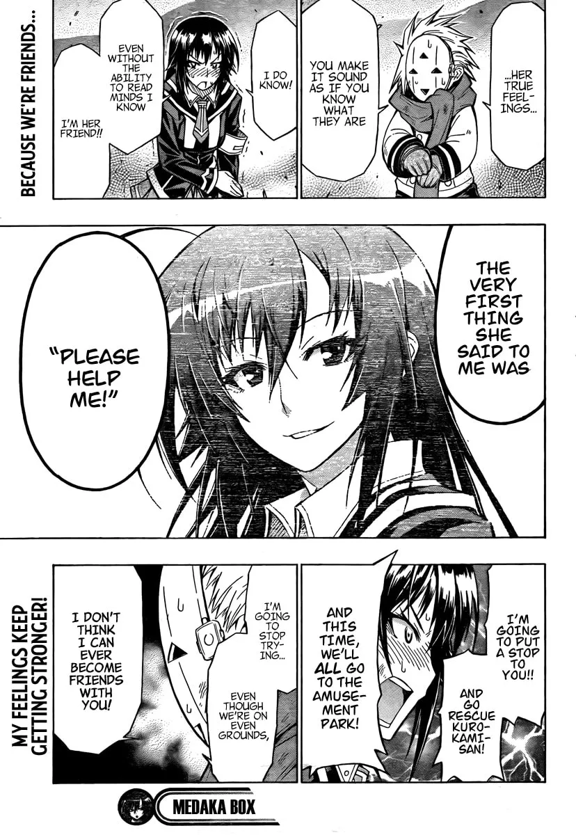 Read Medaka Box chapter 47 image 18 on Lezhin