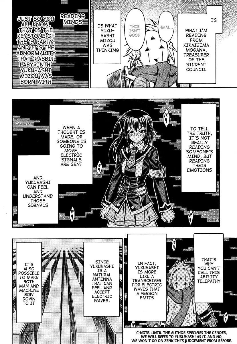Read Medaka Box chapter 47 image 3 on Lezhin