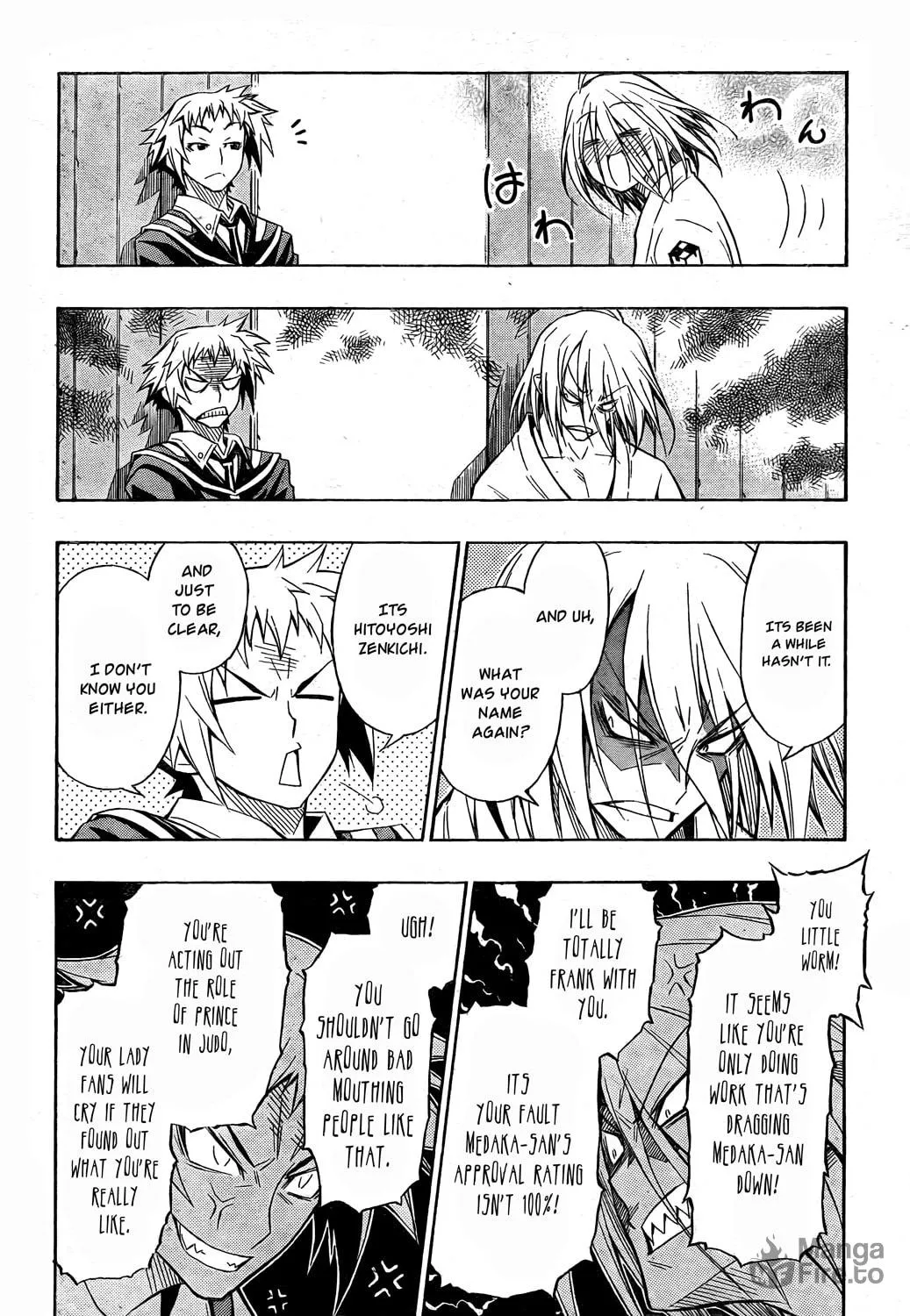 Read Medaka Box chapter 5 image 11 on Lezhin
