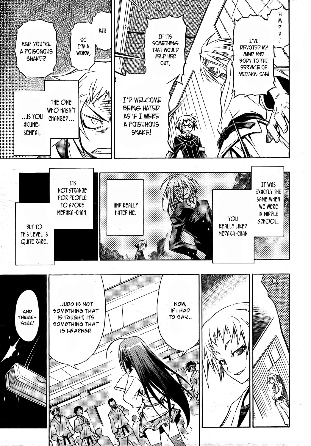 Read Medaka Box chapter 5 image 12 on Lezhin