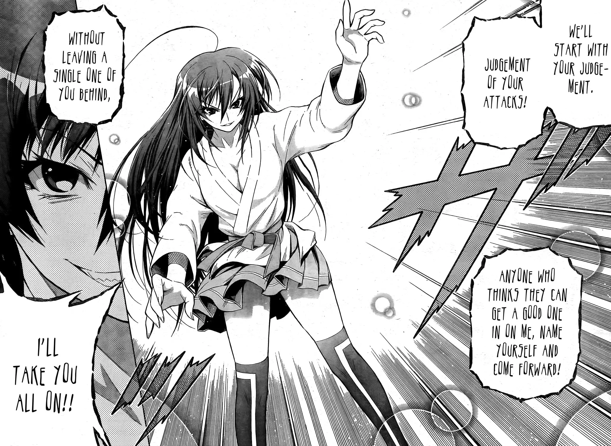 Read Medaka Box chapter 5 image 13 on Lezhin