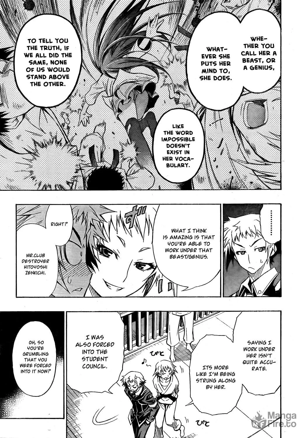 Read Medaka Box chapter 5 image 17 on Lezhin