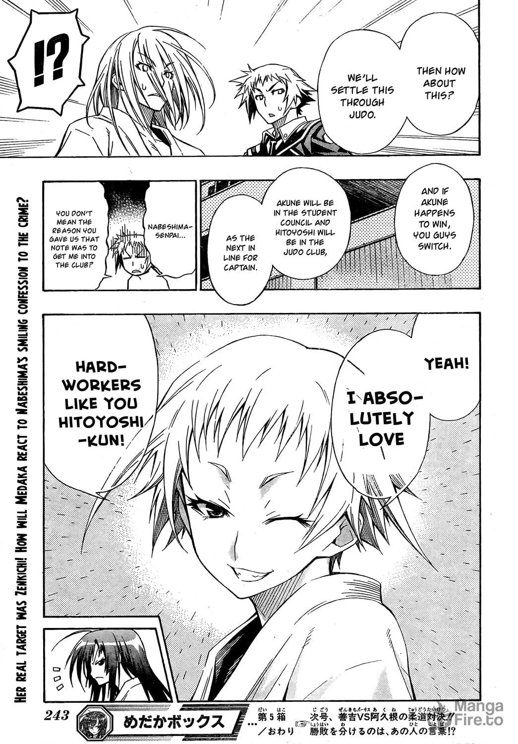 Read Medaka Box chapter 5 image 19 on Lezhin