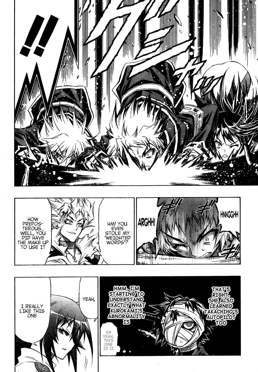 Read Medaka Box chapter 50 image 12 on Lezhin
