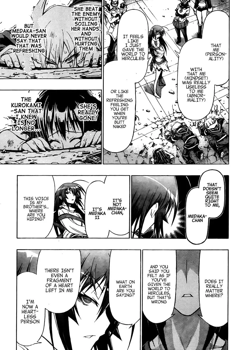 Read Medaka Box chapter 50 image 13 on Lezhin