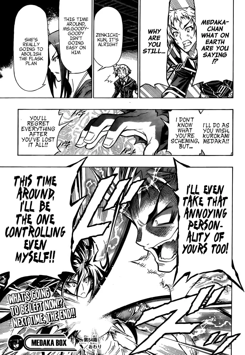 Read Medaka Box chapter 54 image 18 on Lezhin