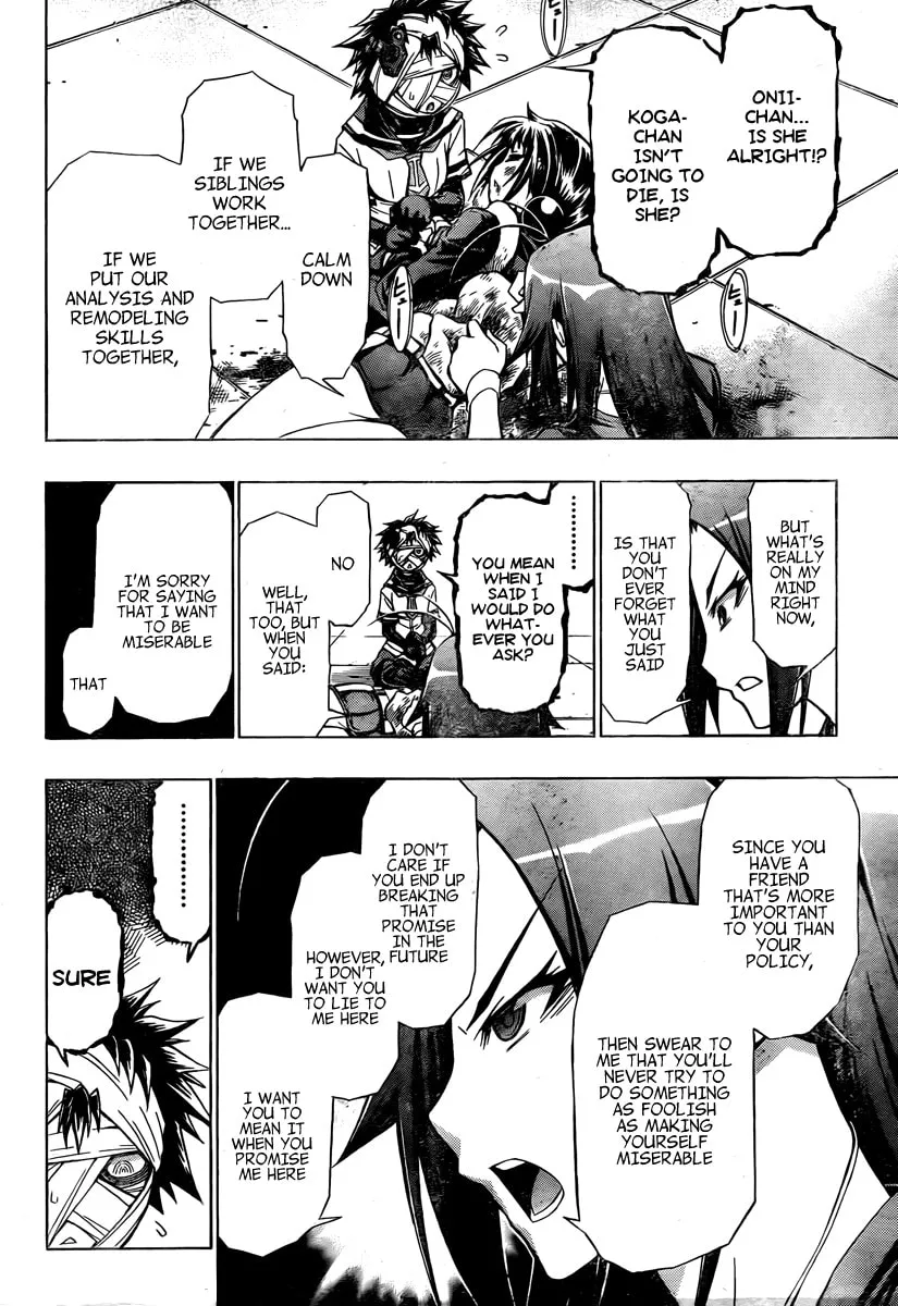 Read Medaka Box chapter 54 image 7 on Lezhin