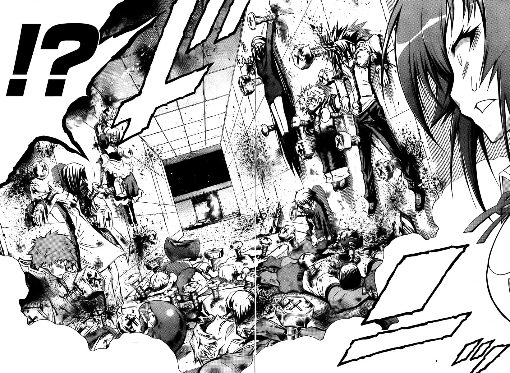 Read Medaka Box chapter 55 image 13 on Lezhin