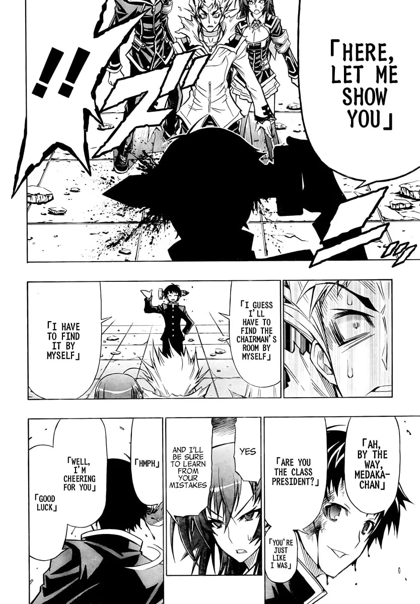 Read Medaka Box chapter 56 image 16 on Lezhin