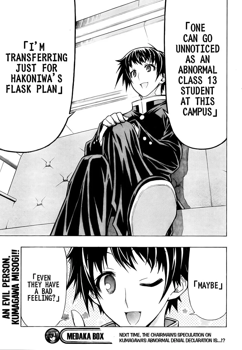 Read Medaka Box chapter 56 image 21 on Lezhin
