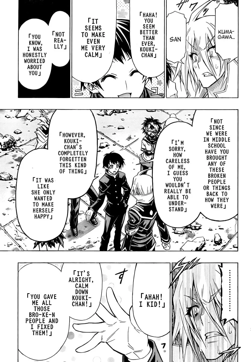 Read Medaka Box chapter 56 image 7 on Lezhin