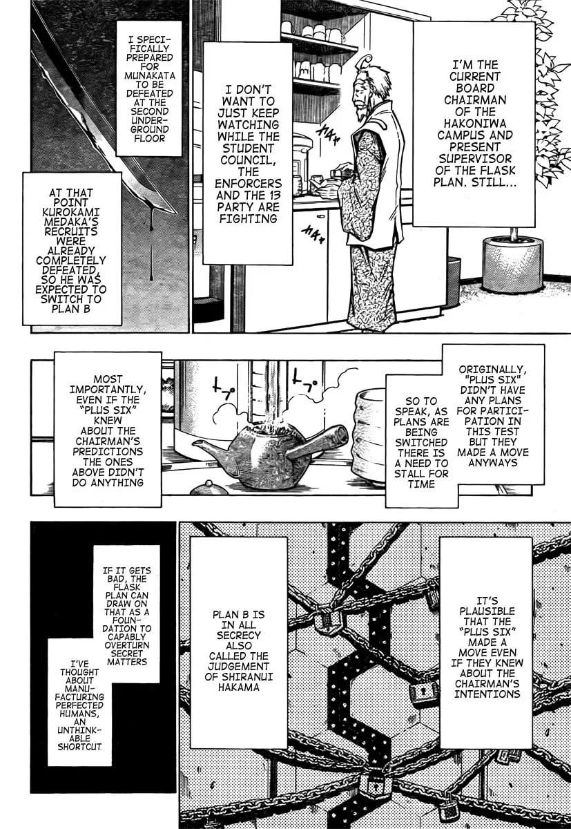 Read Medaka Box chapter 57 image 1 on Lezhin